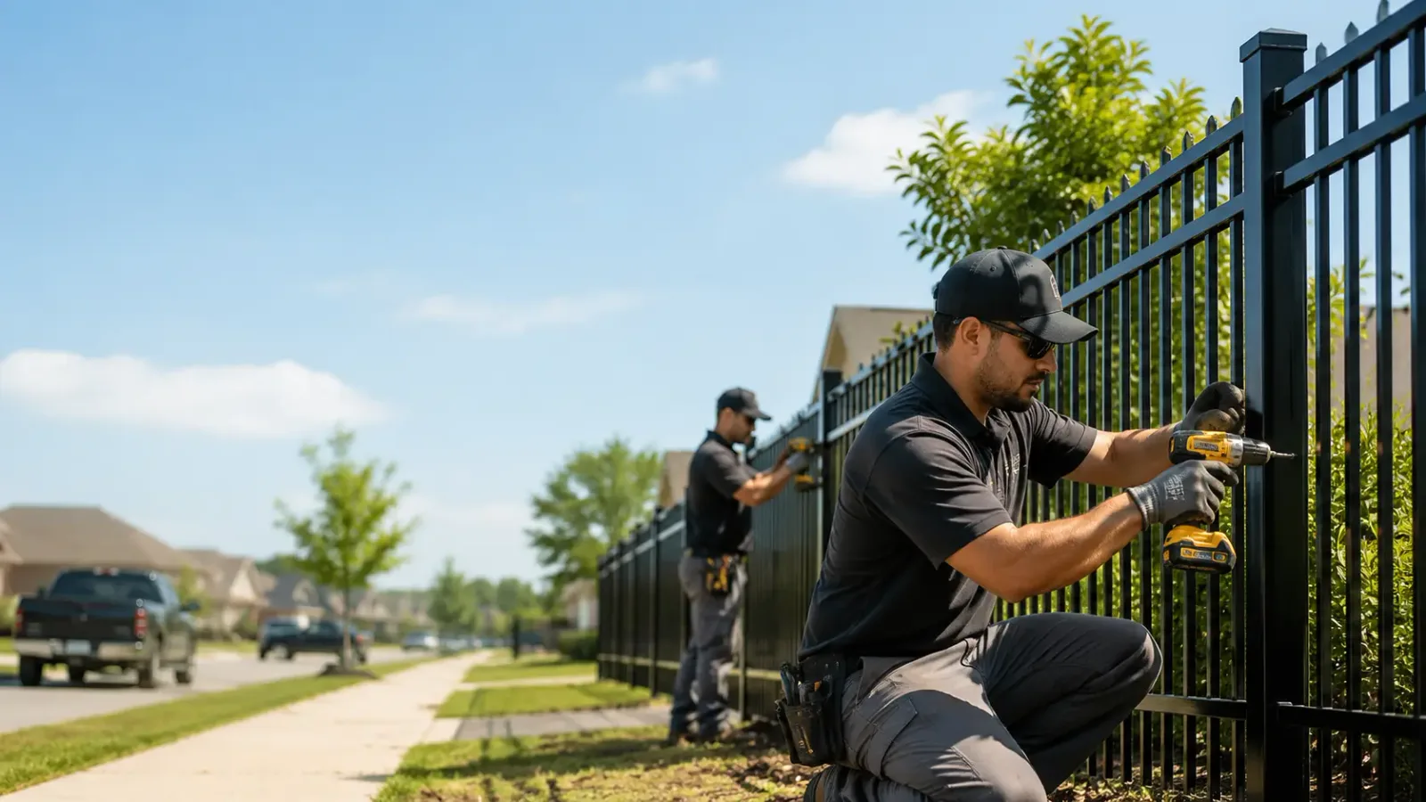 Metal Fence Installation in Queen City, MO